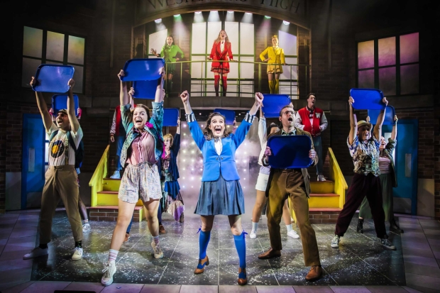 Ailsa Davidson (Veronica Sawyer) &amp; the cast of Heathers The Musical