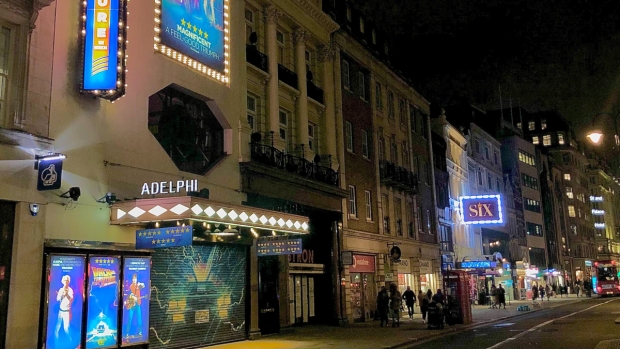 Two theatres on the Strand