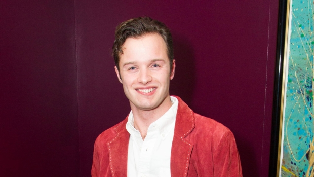 Arthur Hughes at the opening of Saint Joan at the Donmar Warehouse