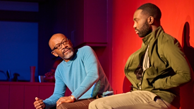 Lennie James and Paapa Essiedu in A Number