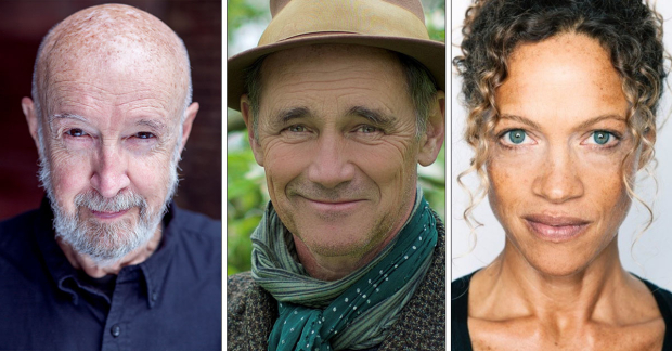 Alan David, Mark Rylance and Indra Ové 