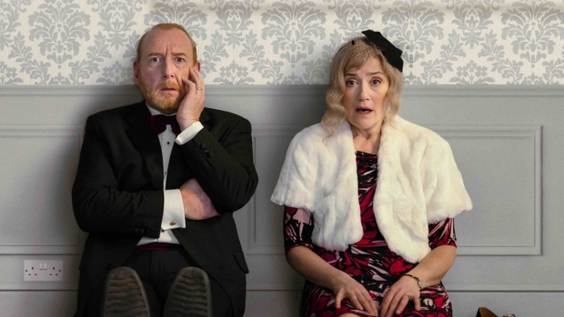 Adrian Scarborough and Sophie Thompson