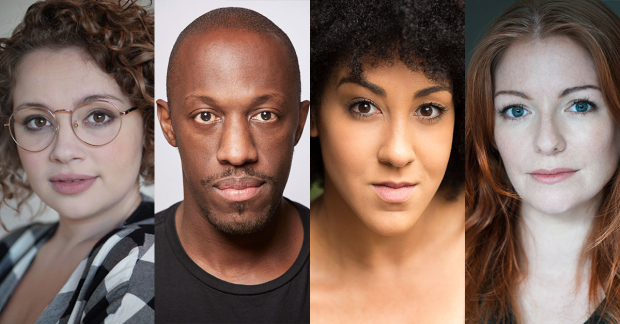 Carrie Hope Fletcher, Giles Terera, Danielle Steers and Laura Pitt-Pulford