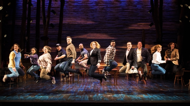 West End cast members from Come From Away