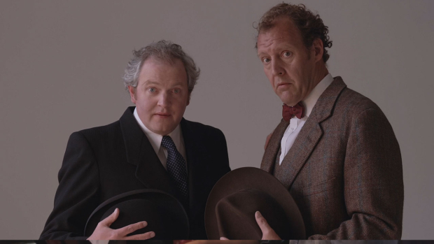 Miles Jupp and Justin Edwards