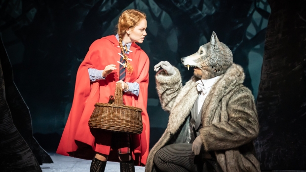 Lauren Conroy (Little Red Riding Hood), Nathanael Campbell (Wolf)