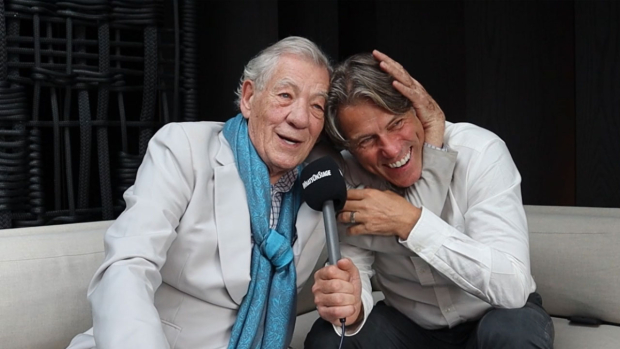 Ian McKellen and John Bishop