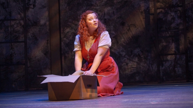 Carrie Hope Fletcher in The Caucasian Chalk Circle