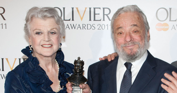 Angela Lansbury and Stephen Sondheim