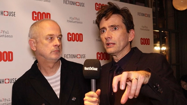Dominic Cooke and David Tennant