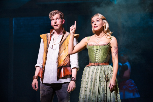 Stark Sands and Betsy Wolfe in &amp; Juliet