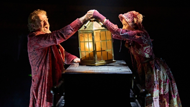 Owen Teale and Melissa Allan in A Christmas Carol