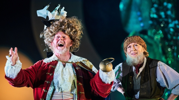 Colin McCredie and Deirdre Davis in Peter Pan and Wendy