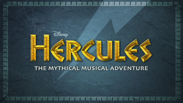 The artwork for the Paper Mill production of Hercules