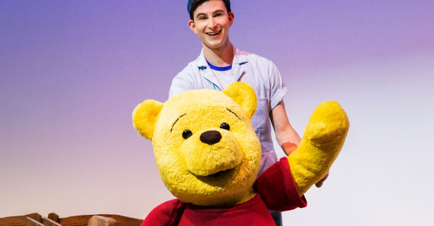 The New York production of Winnie the Pooh featuring Jake Bazel