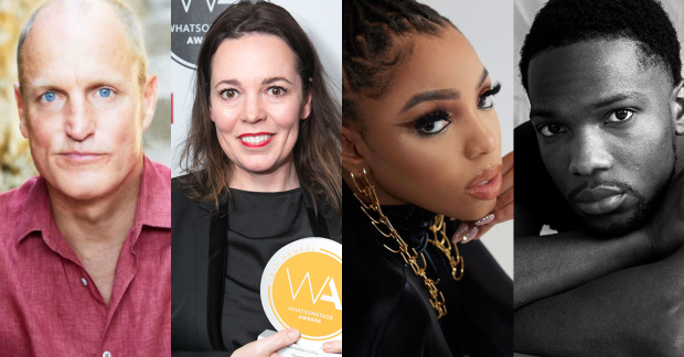 Woody Harrelson, Olivia Colman, Chlöe Bailey and Tosin Cole 