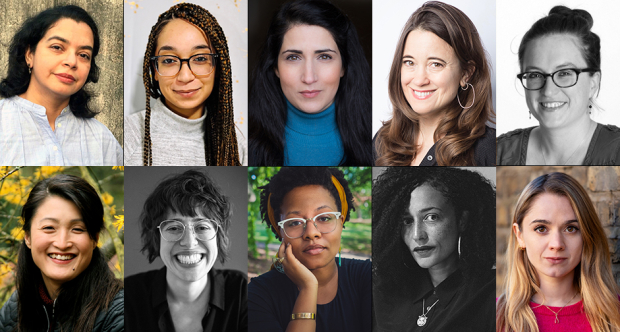 The ten nominees for the Susan Smith Blackburn Prize