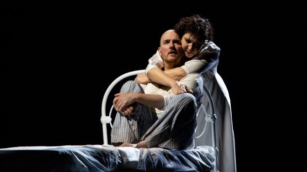 Adam Best and Nicole Cooper in Macbeth (an undoing)