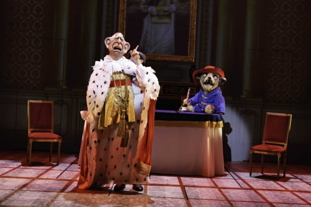 King Charles III and Paddington Bear