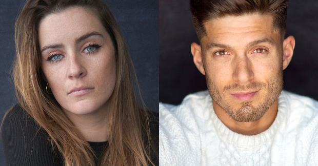 Lucie Jones and Josh Piterman