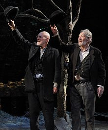 Nation's favourite? Patrick Stewart and Ian McKellen in Waiting for Godot