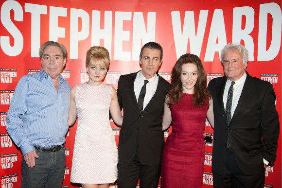 Richard Eyre (far right) at the launch of Stephen Ward