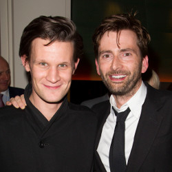 Who's Who: Matt Smith with David Tennant earlier this year
