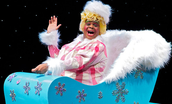 There ain't nothing like a Dame: Clive Rowe in panto at the Hackney Empire