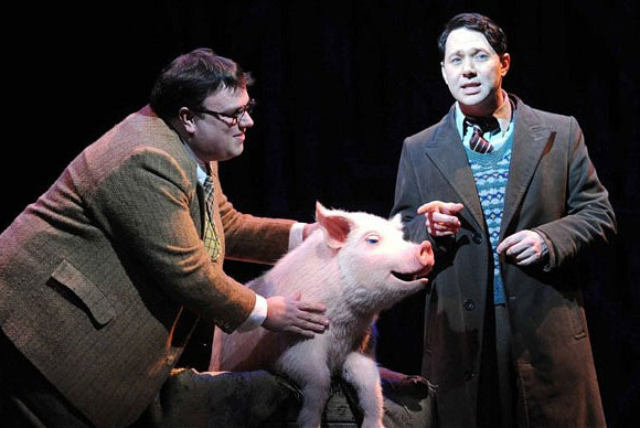 Jack Edwards and Reece Shearsmith in the original West End production