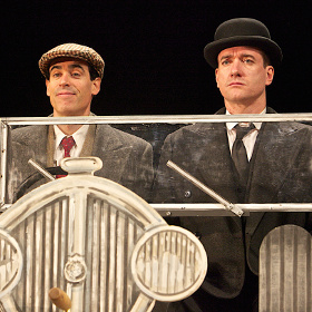 Stephen Mangan as Bertie Wooster and Matthew Macfadyen as Jeeves