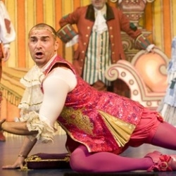Louie Spence as Dandini in Cinderella