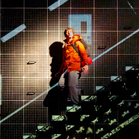 Mike Noble in The Curious Incident of the Dog in the Night-Time at the Apollo