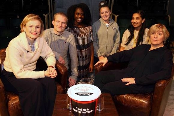 Young actors spend day with Maxine Peake and Victoria Wood
