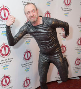 Suits you: Arthur Smith at the Critics&#39; Circle Awards