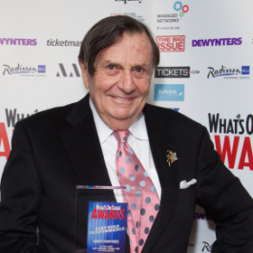 Barry Humphries collected the Award for Best Solo Performance