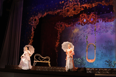 this picture shows Act Two Scene One in a previous production