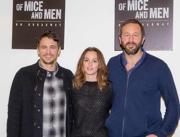James Franco, Leighton Meester and Chris O&#39;Dowd make their Broadway debuts in &#39;&#39;Of Mice and Men