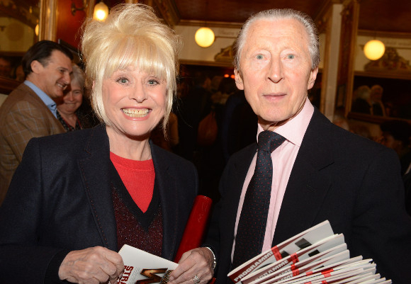 Barbara Windsor with original Oh What A Lovely War cast member Murray Melvin