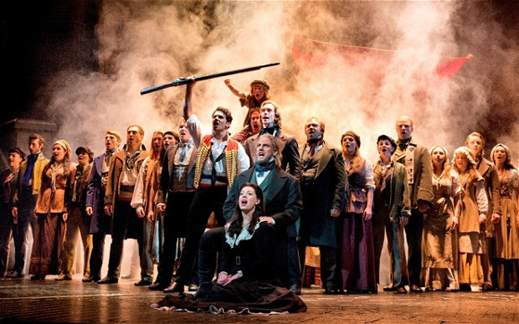  Les Misérables at the Queen&#39;s Theatre won the BBC Radio 2 Audience Award