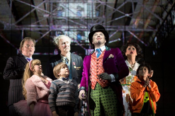 Douglas Hodge, Nigel Planer and cast of Charlie and the Chocolate Factory