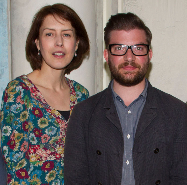 Gina McKee with Jamie Lloyd in 2013