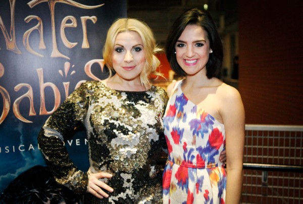 Water Babies stars Louise Dearman and Lauren Samuels on press night