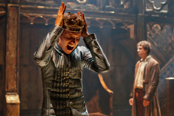 Eddie Redmayne in the Donmar Warehouse production of Richard II