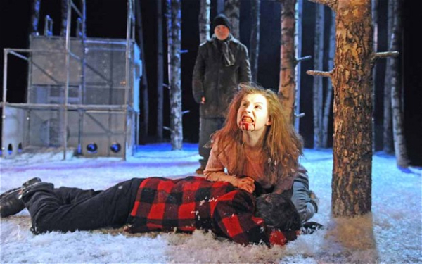 The National Theatre of Scotland production of Let the Right One In at the Royal Court Theatre