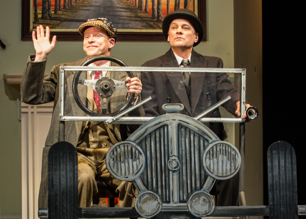 Robert Webb and Mark Heap in Jeeves &amp; Wooster in Perfect Nonsense at the Duke of York&#39;s Theatre