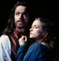 Iain Glen and Juliette Caton in Martin Guerre