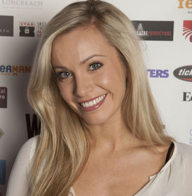 Charlotte Gooch at the 2013 WhatsOnStage Awards