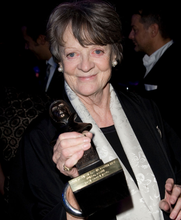 Maggie Smith at the 2010 Olivier Awards