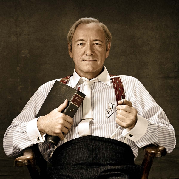 Not amused: Kevin Spacey as Clarence Darrow