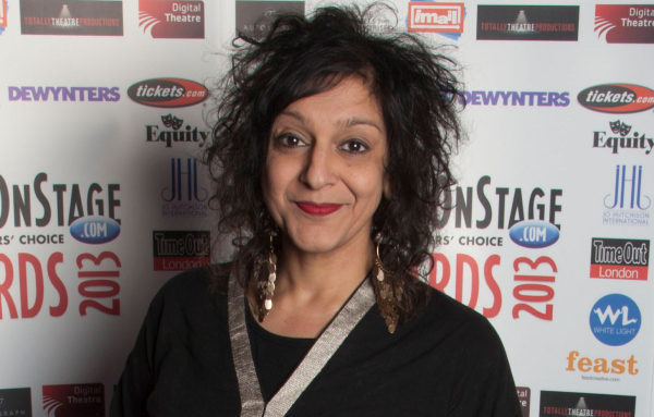 Meera Syal at the 2013 WhatsOnStage Awards